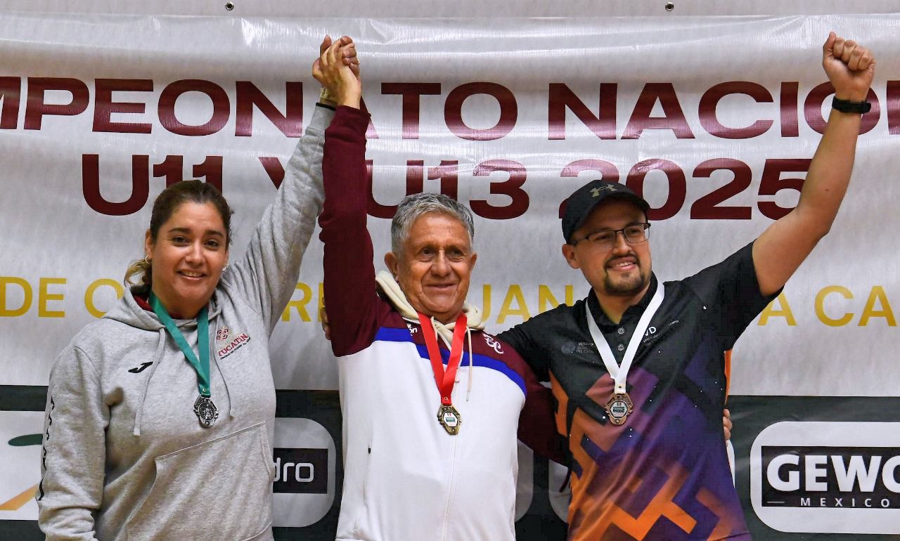 Conquista BC 8 medallas en el Nacional Infantil de Tenis de Mesa 2025